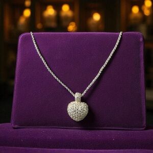 Thomas Sabo 925 SS Heart Pendant With Chain